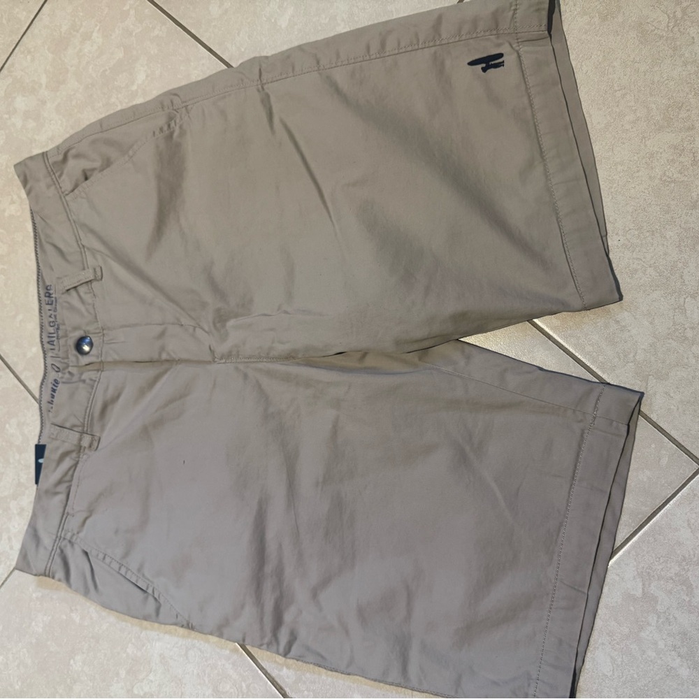 Johnnie O Tailgaters Khaki Casual Shorts